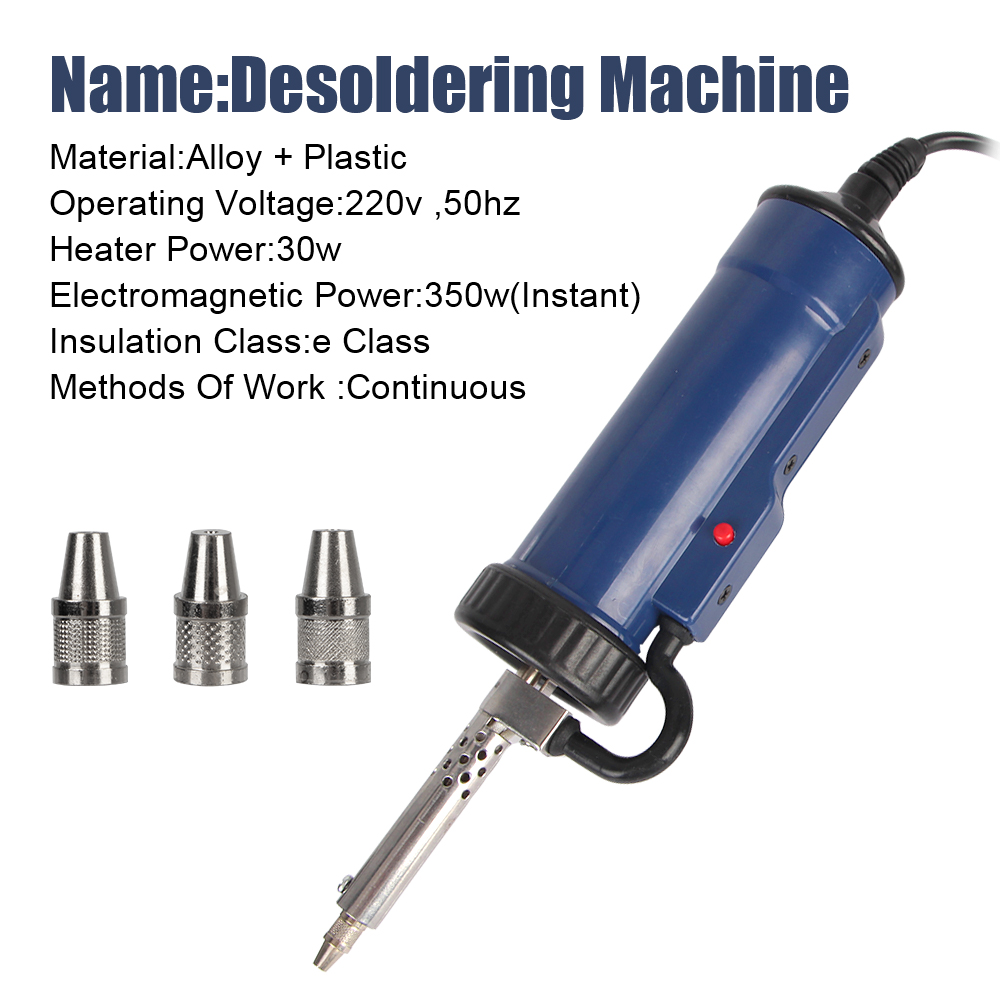 New Desoldering Machine Tin Su - огляд і ціна Desoldering Pump Electric Vacuum Station